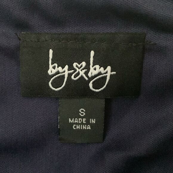 NWT By❤️By Summer Polka Dots Sleeveless Ruffle Mini Dress Size S - Picture 9 of 12